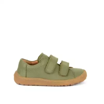 TENISKY LEATHER D-VELCRO II Olive