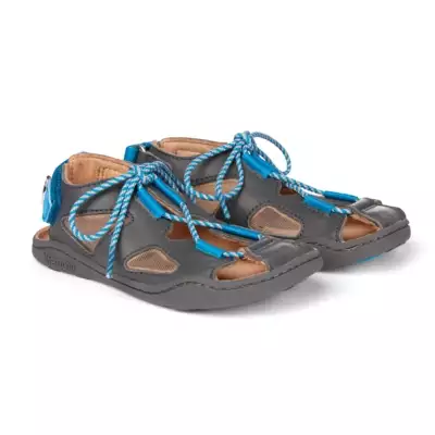 sandály Sandal Leather Dog-Grey