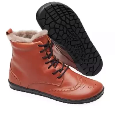 Kožené boty QUINTIC winter BROGUE