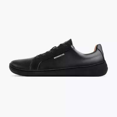 Kožené tenisky Moonwalker black/black