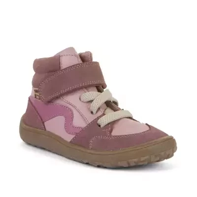 Barefoot kotníkové celoročky barevné Dark Pink