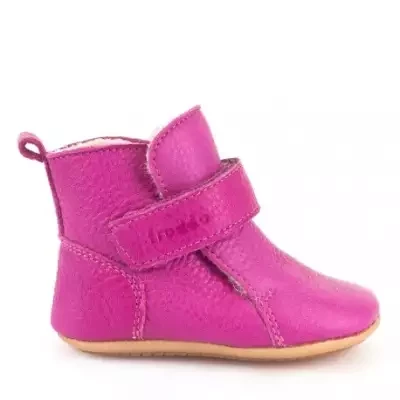 Prewalkers Sheepskin - Fuchsia