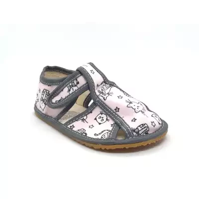 Baby Bare Shoes - Slippers Cat